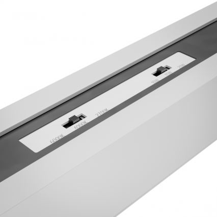 Brilagi - prisadené stropné LED svietidlo FULLDAY LED/20/30/40W/230V 2700/4000/6000K 120 cm UGR19 biela