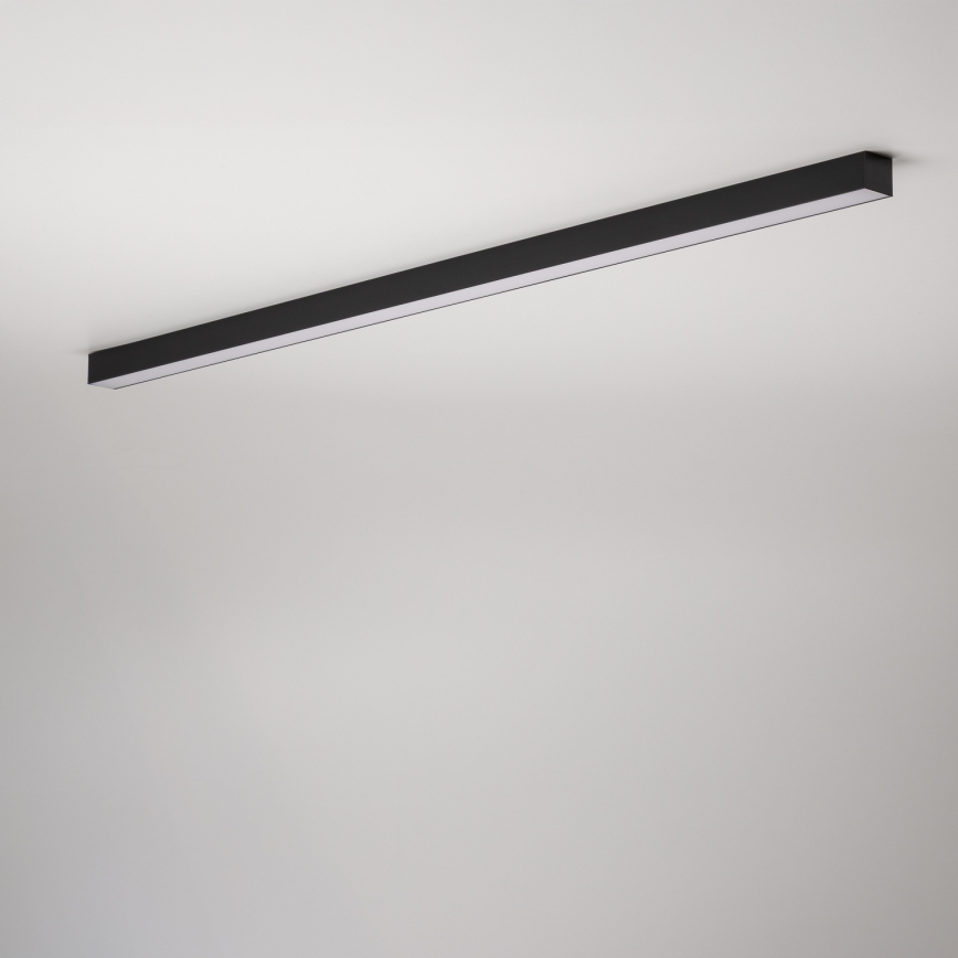Brilagi - LED prisadené stropné svietidlo FULLDAY LED/30/40/50W/230V 2700/4000/6000K 150 cm čierne