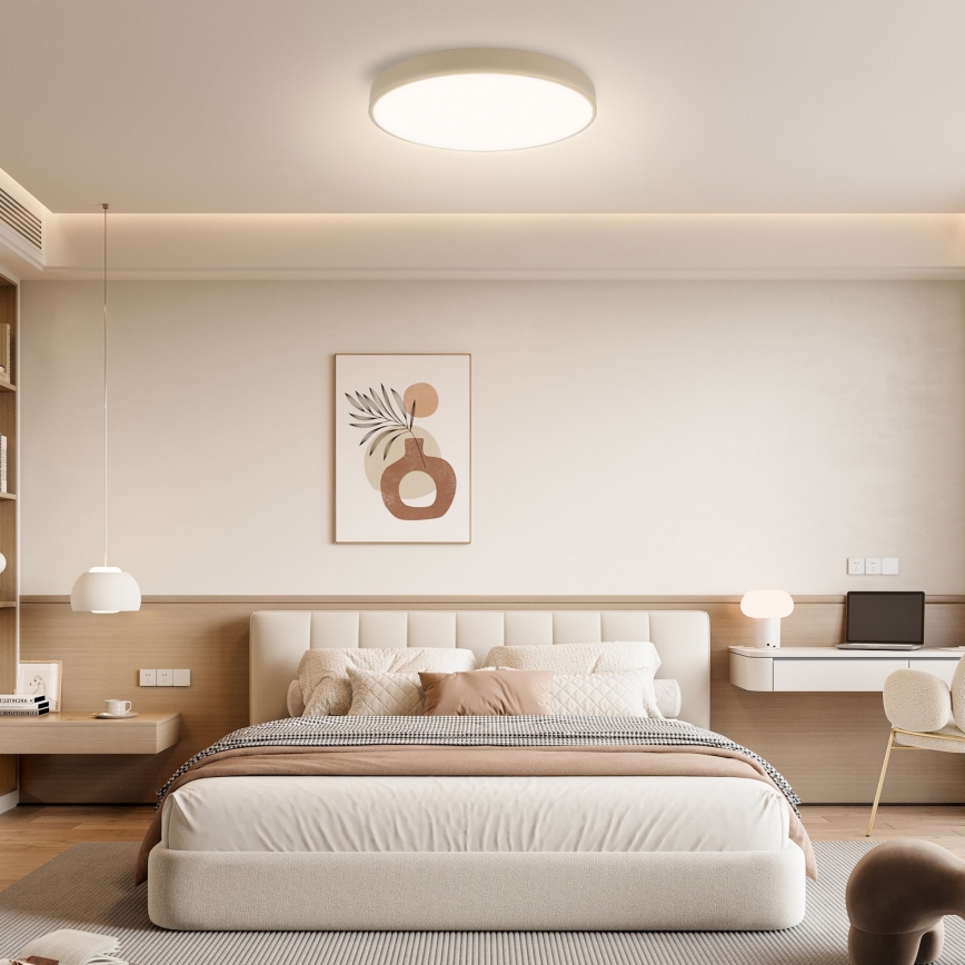 Brilagi - LED stropné svietidlo POOL LED/60W/230V 3000/4500/6000K priemer 50 cm béžové