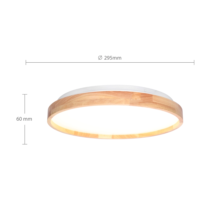 Brilagi - LED Stropné svietidlo ALSON LED/24W/230V dub