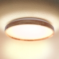 BRILAGI - LED stropné svietidlo ALSON LED/24W/230V, priemer 29,5 cm, dub