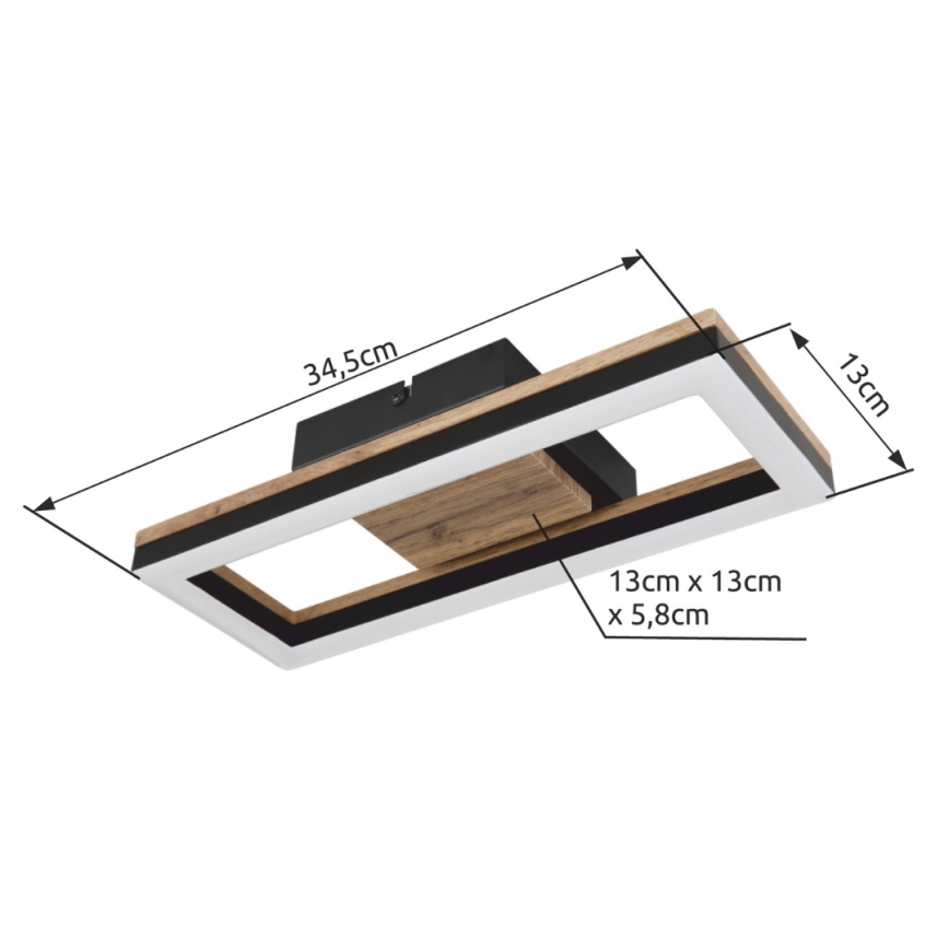 Brilagi - LED Stropné svietidlo AXIS LED/12W/230V