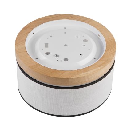 Brilagi - LED Stropné svietidlo BELLADONNA 1xE27/15W/230V pr. 30 cm biela/dub