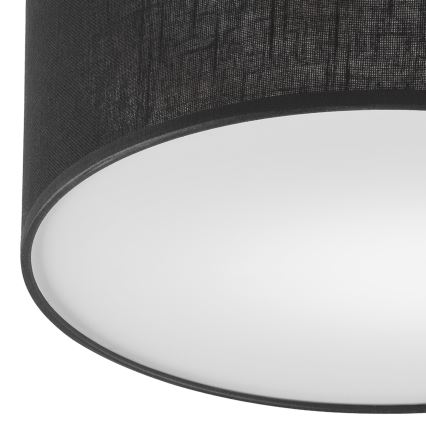 Brilagi - LED Stropné svietidlo BELLADONNA 1xE27/15W/230V pr. 30 cm čierna/borovica