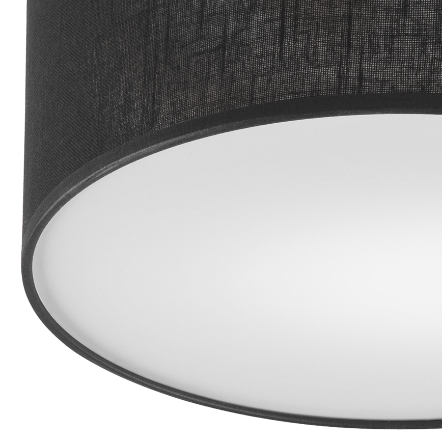 Brilagi - LED Stropné svietidlo BELLADONNA 1xE27/15W/230V pr. 30 cm čierna/borovica