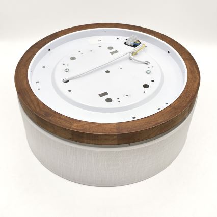 Brilagi - LED Stropné svietidlo BELLADONNA 2xE27/15W/230V pr. 40 cm biela/dub čerešňa