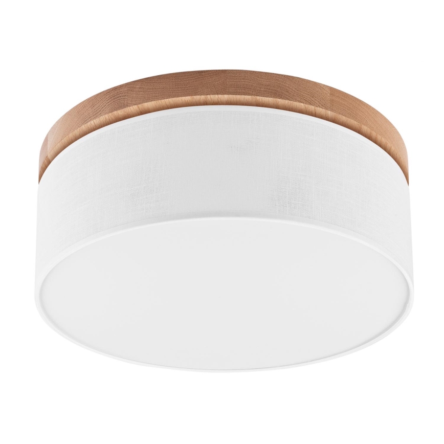 Brilagi - LED Stropné svietidlo BELLADONNA 2xE27/15W/230V pr. 40 cm biela/dub