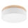 Brilagi - LED Stropné svietidlo BELLADONNA 3xE27/15W/230V pr. 50 cm biela/borovica