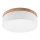 Brilagi - LED Stropné svietidlo BELLADONNA 3xE27/15W/230V pr. 50 cm biela/dub