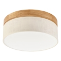 Brilagi - LED Stropné svietidlo BELLADONNA LED/20W/230V pr. 30 cm krémová/dub