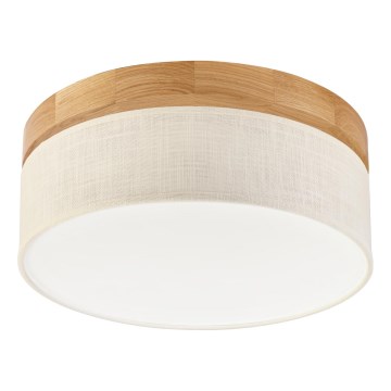 Brilagi - LED Stropné svietidlo BELLADONNA LED/20W/230V pr. 30 cm krémová/dub