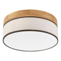 Brilagi - LED stropné svietidlo BELLADONNA LED/20W/230V pr. 30 cm krémová/dub