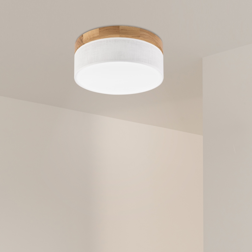 Brilagi - LED Stropné svietidlo BELLADONNA LED/20W/230V Ø 30 cm biela/dub