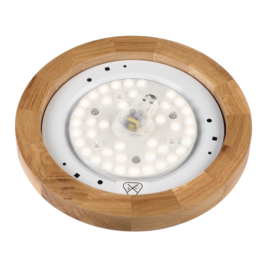Brilagi - LED Stropné svietidlo BELLADONNA LED/20W/230V Ø 30 cm biela/dub