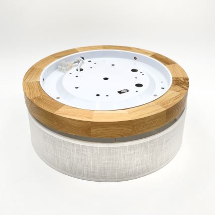 Brilagi - LED Stropné svietidlo BELLADONNA LED/20W/230V Ø 30 cm biela/dub