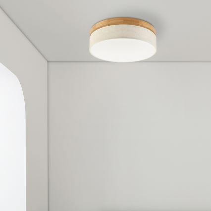 Brilagi - LED Stropné svietidlo BELLADONNA LED/36W/230V pr. 40 cm krémová/dub