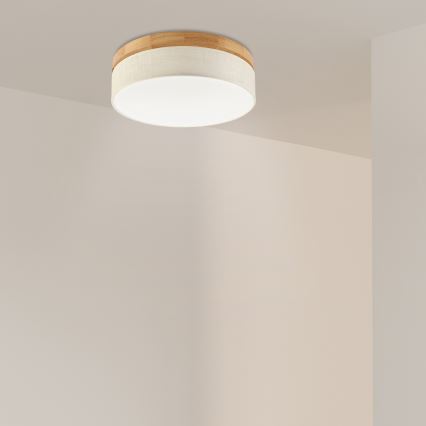 Brilagi - LED Stropné svietidlo BELLADONNA LED/36W/230V pr. 40 cm krémová/dub