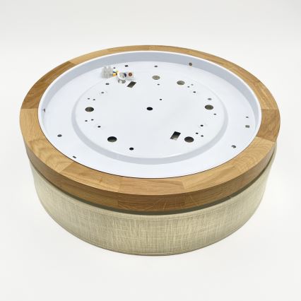 Brilagi - LED Stropné svietidlo BELLADONNA LED/36W/230V pr. 40 cm krémová/dub