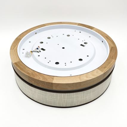 Brilagi - LED stropné svietidlo BELLADONNA LED/36W/230V pr. 40 cm krémová/dub