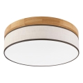 Brilagi - LED Stropné svietidlo BELLADONNA LED/36W/230V pr. 40 cm krémové/dubové
