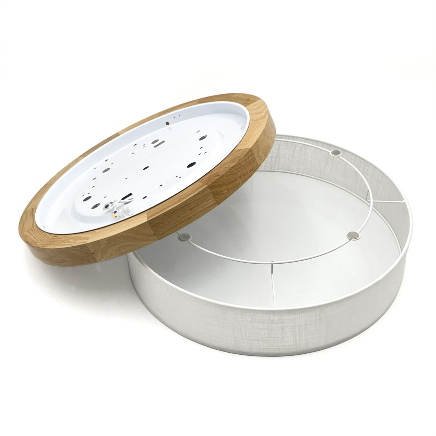 Brilagi - LED Stropné svietidlo BELLADONNA LED/36W/230V Ø 40 cm biele/dub
