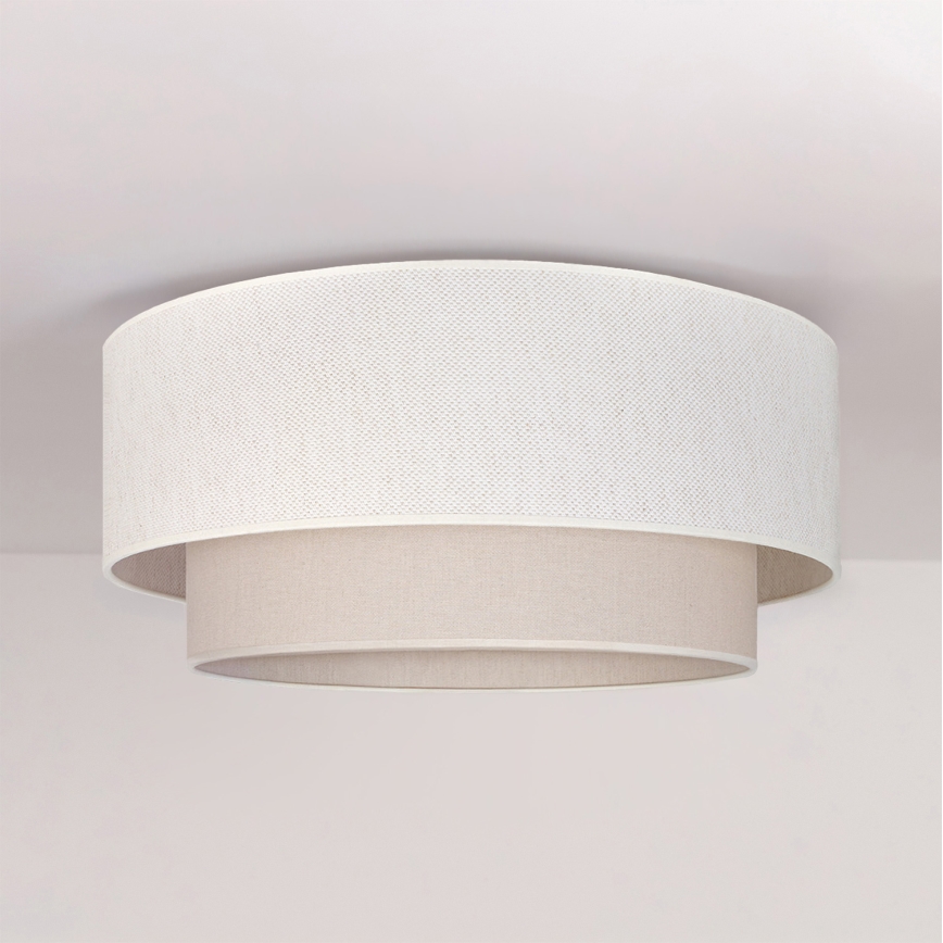 Brilagi - LED stropné svietidlo BOHO ECO 1xE27/10W/230V pr. 40 cm krémové