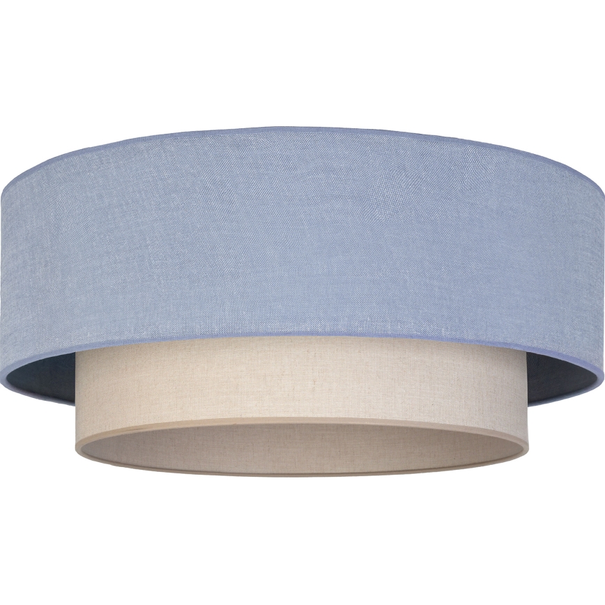 Brilagi - LED stropné svietidlo BOHO ECO 1xE27/10W/230V priemer 40 cm modrá/krémová