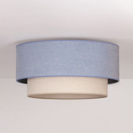 Brilagi - LED stropné svietidlo BOHO ECO 1xE27/10W/230V priemer 40 cm modrá/krémová