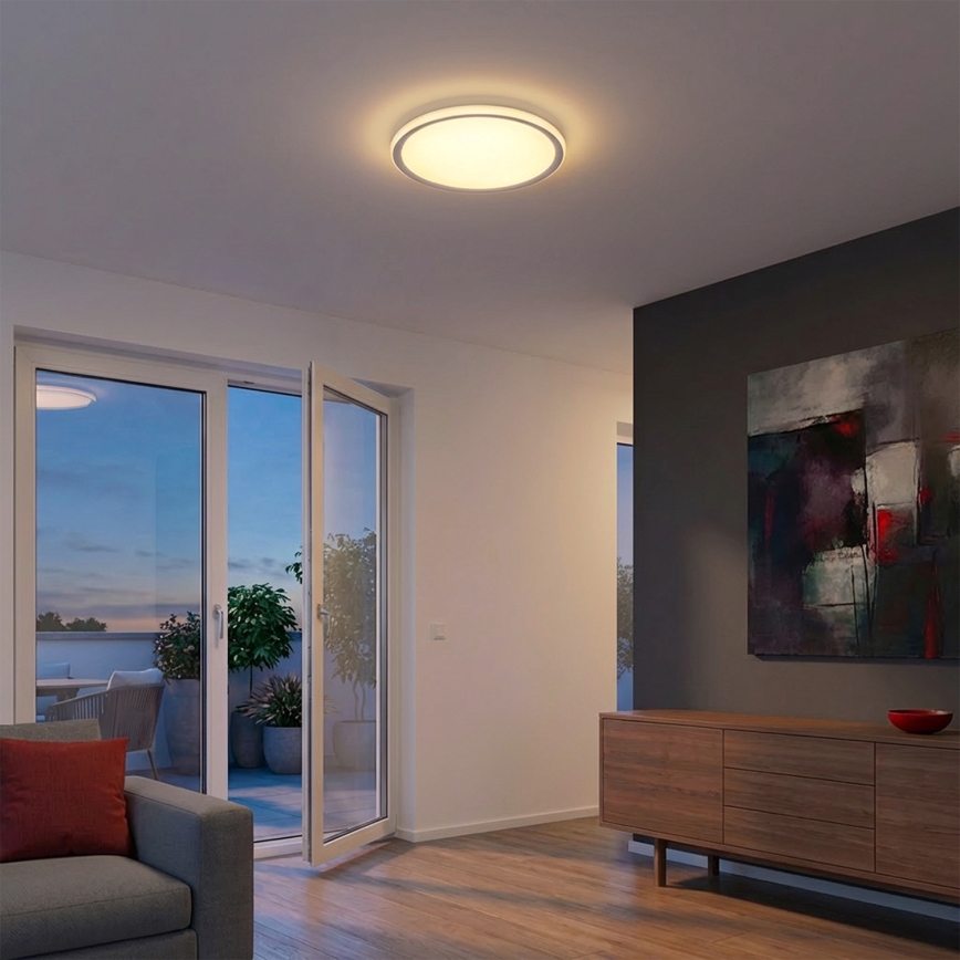 Brilagi - LED stropné svietidlo CARLOS LED/24W/230V pr. 40 cm biela