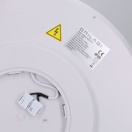 Brilagi - LED stropné svietidlo CARLOS LED/24W/230V pr. 40 cm biela