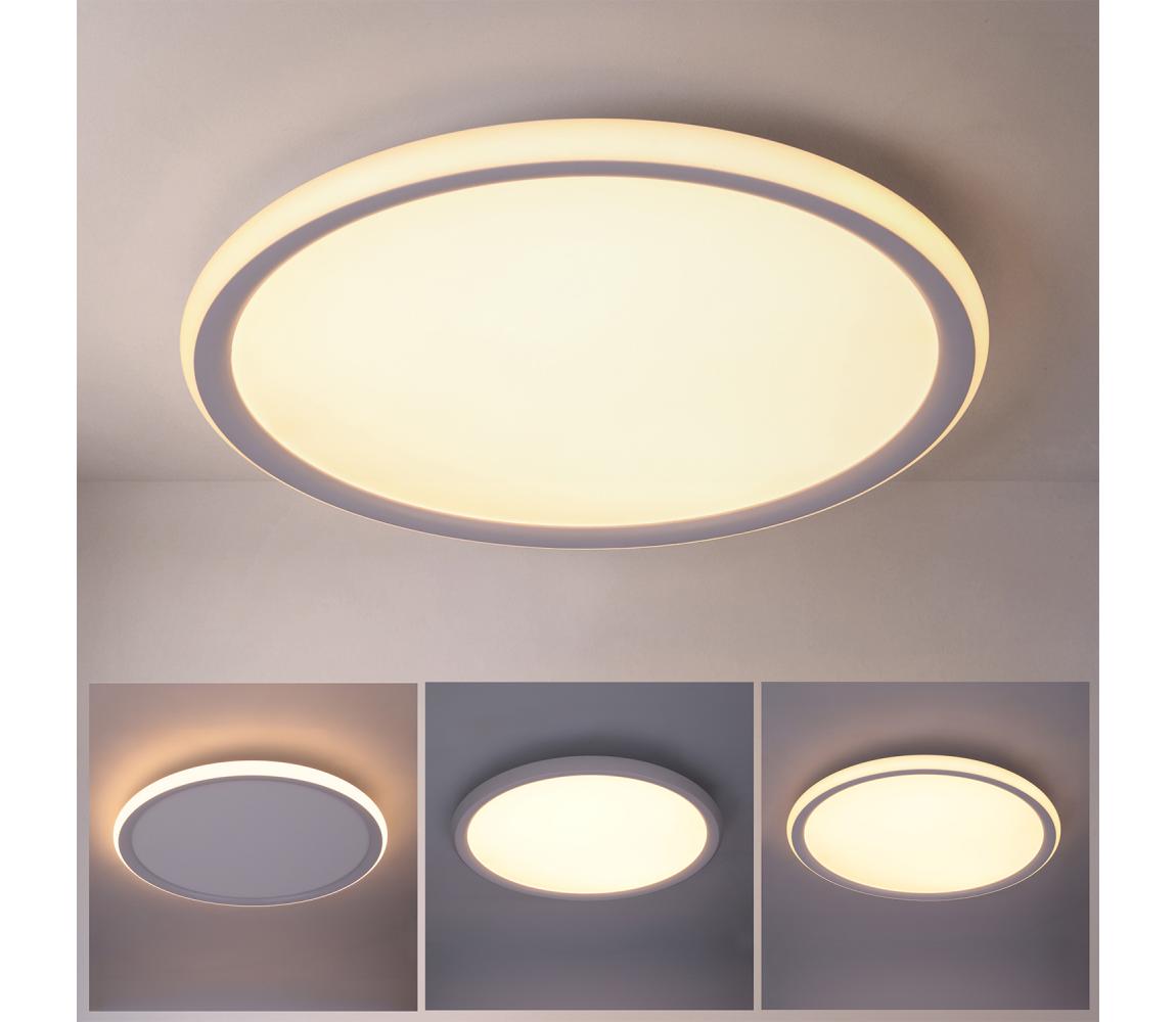 Brilagi - LED stropné svietidlo CARLOS LED/24W/230V priemer 40 cm biele WO800-OEM37-40