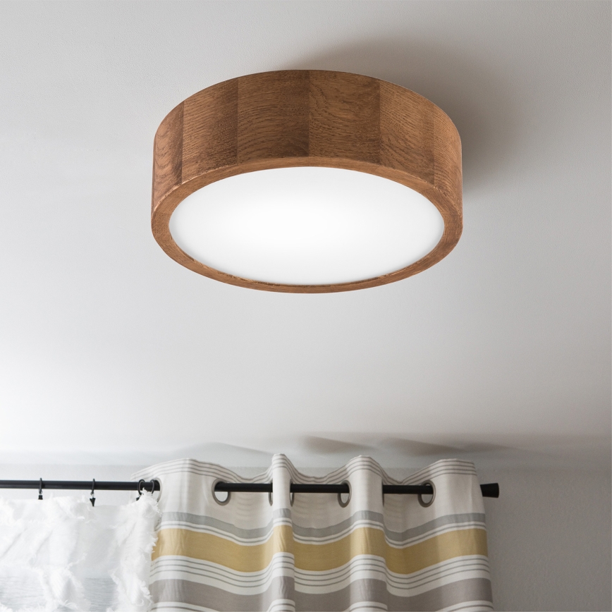 Brilagi - LED Stropné svietidlo CARVALHO 1xE27/15W/230V dub čerešňa pr. 27 cm