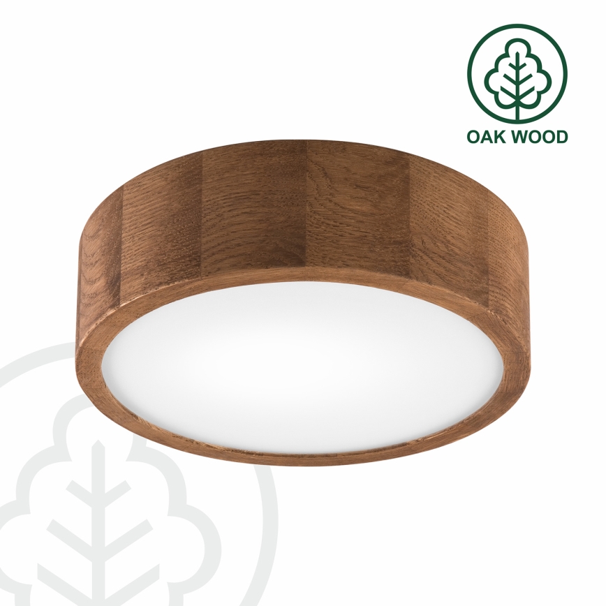 Brilagi - LED Stropné svietidlo CARVALHO 1xE27/15W/230V dub čerešňa pr. 27 cm