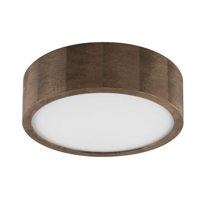 Brilagi - LED Stropné svietidlo CARVALHO 1xE27/15W/230V dub orech pr. 27 cm