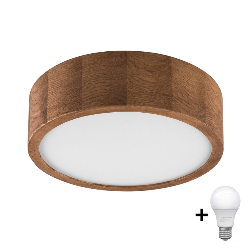 Brilagi - LED Stropné svietidlo CARVALHO 1xE27/60W/230V dub čerešňa pr. 27 cm