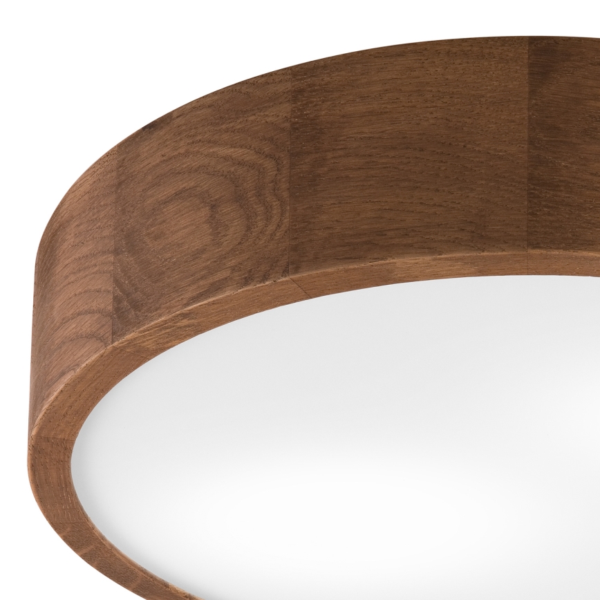 Brilagi - LED stropné svietidlo CARVALHO 2xE27/15W/230V dub/čerešňa pr. 37 cm