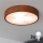 Brilagi - LED stropné svietidlo CARVALHO 3xE27/15W/230V, dub/čerešňa, priemer 47 cm