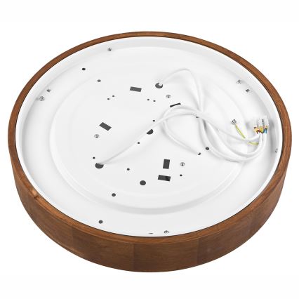 Brilagi - LED stropné svietidlo CARVALHO 3xE27/15W/230V, dub/čerešňa, priemer 47 cm