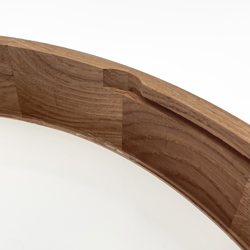 Brilagi - LED stropné svietidlo CARVALHO 4xE27/60W/230V dub čerešňa pr. 57,5 cm