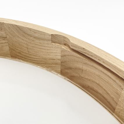 Brilagi - LED stropné svietidlo CARVALHO 4xE27/60W/230V dub pr. 57,5 cm