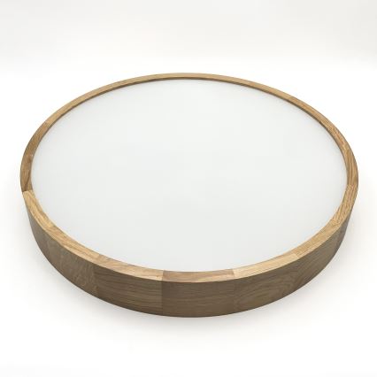 Brilagi - LED stropné svietidlo CARVALHO 4xE27/60W/230V dub pr. 57,5 cm