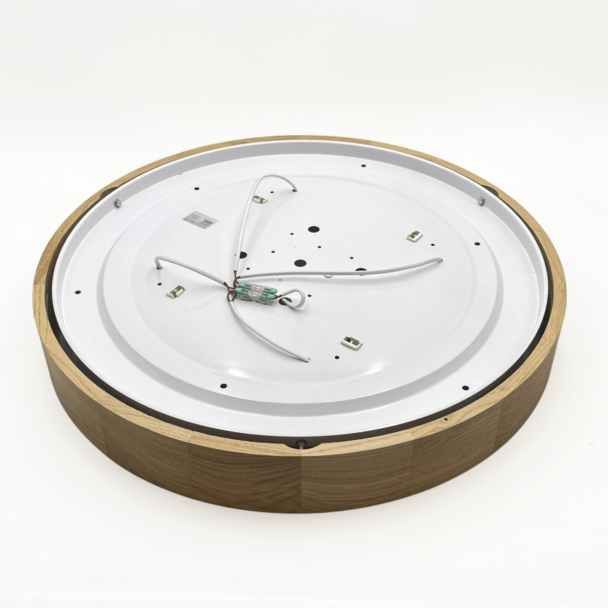 Brilagi - LED stropné svietidlo CARVALHO 4xE27/60W/230V dub pr. 57,5 cm