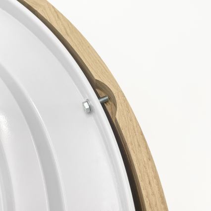 Brilagi - LED stropné svietidlo CARVALHO 4xE27/60W/230V dub, priemer 57,5 cm