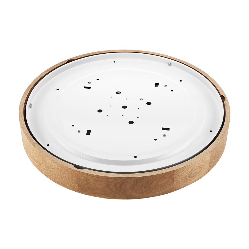 Brilagi - LED stropné svietidlo CARVALHO 4xE27/60W/230V dub, priemer 57,5 cm