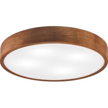 Brilagi - LED Stropné svietidlo CARVALHO 4xE27/60W/230V dub třešeň pr. 57,5 cm