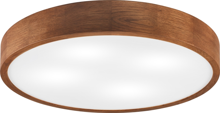 Brilagi - LED Stropné svietidlo CARVALHO 4xE27/60W/230V dub třešeň pr. 57,5 cm