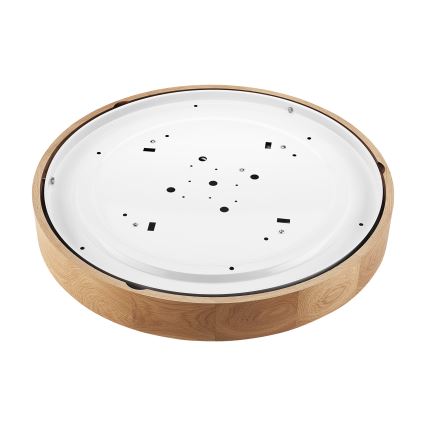 Brilagi - LED Stropné svietidlo CARVALHO 4xE27/60W/230V dub ø 57,5 cm
