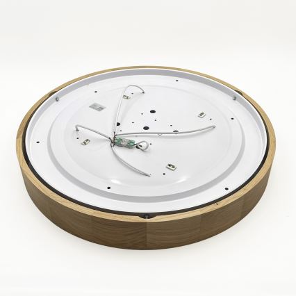 Brilagi - LED Stropné svietidlo CARVALHO 4xE27/60W/230V dub ø 57,5 cm