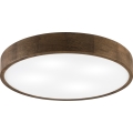 Brilagi - LED Stropné svietidlo CARVALHO 4xE27/60W/230V orech Ø 57,5 cm