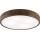 Brilagi - LED Stropné svietidlo CARVALHO 4xE27/60W/230V orech Ø 57,5 cm